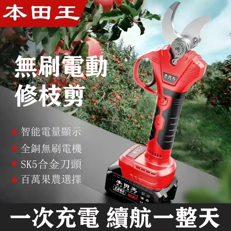 2024全台最強的電動剪枝機-【日本進口】廠家直營本田王電動修枝機，1秒就断粗树枝、2分钟修枝好一颗大树！